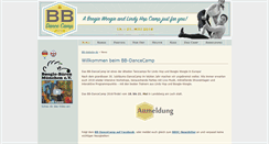 Desktop Screenshot of boogie-baeren.de